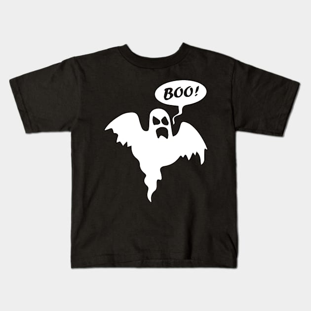 Ghost of disapproval Kids T-Shirt by ArtMofid